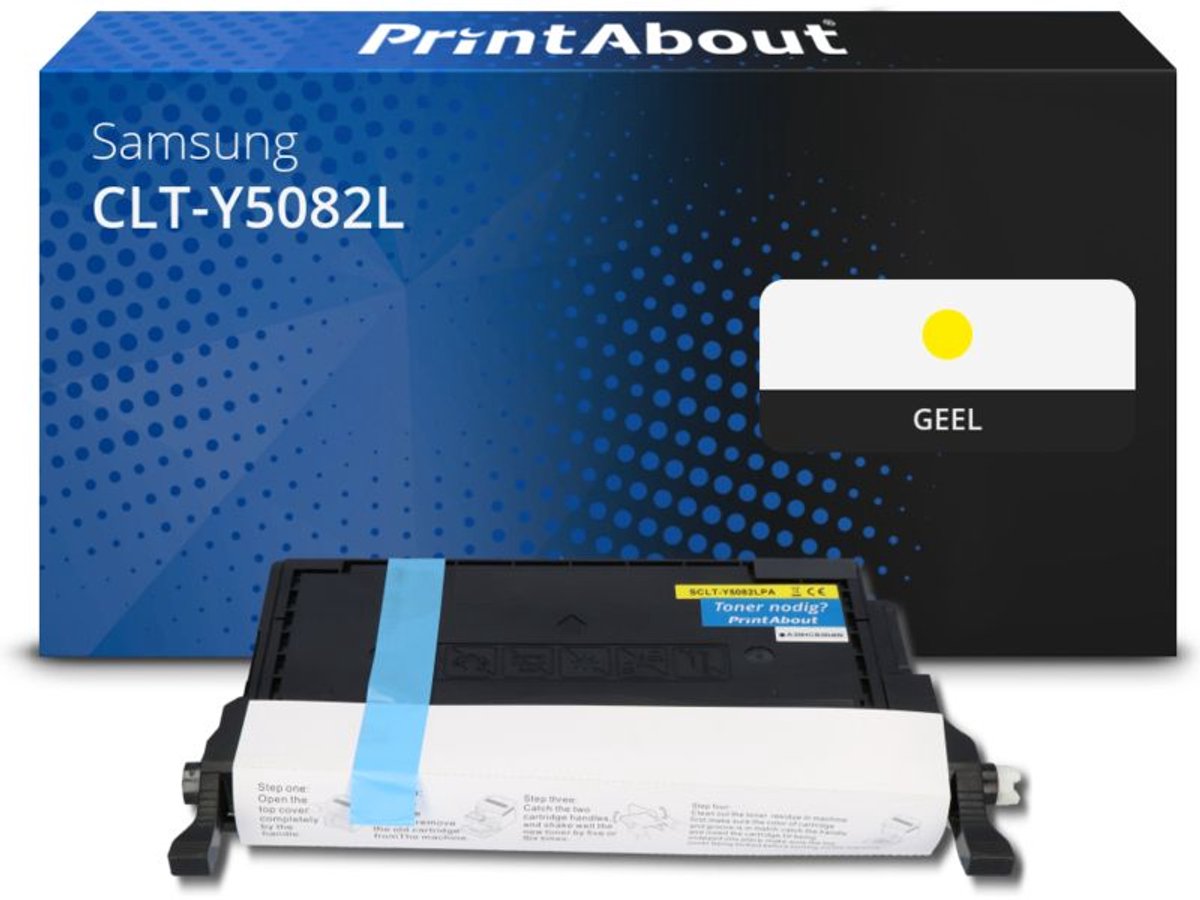 PrintAbout CLT-Y5082L toner geel