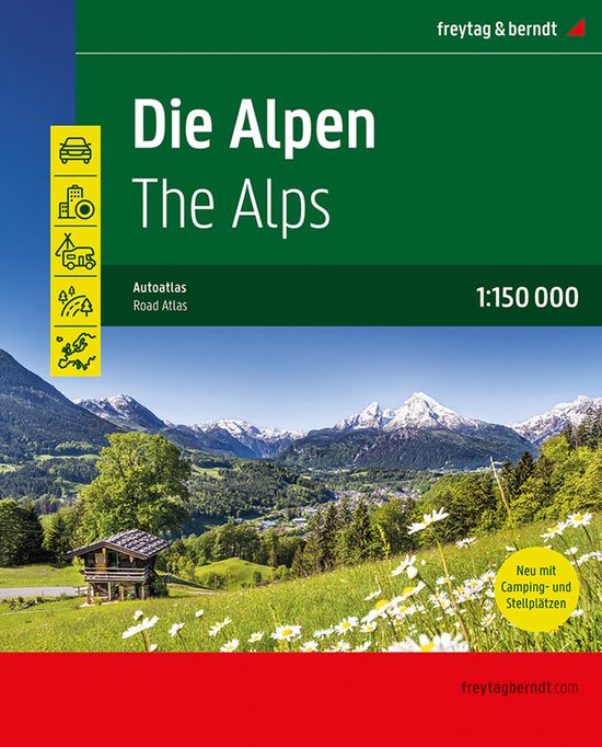 Alps road atlas - cover