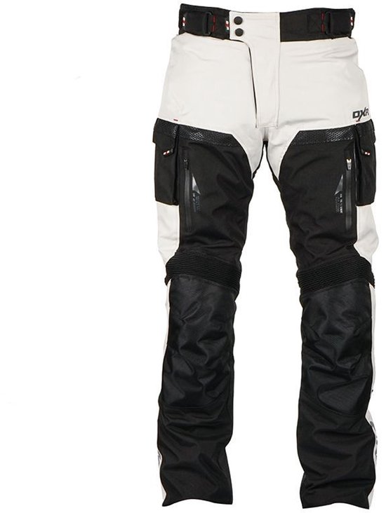 Pantalon Roadtrip Motoblouz Pantalon Moto ROADTRIP Motoblouz - Certification CE, Toutes Saisons, Noir/gris Pantalon Roadtrip Protection Genoux Hanches