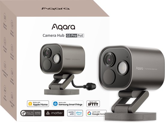 Aqara Camera Hub G5 Pro - Grijs - 2K (EAN: 6975833354986) - Aqara - €184,90