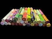 BUYXL HEM - Wierook - 30 pakjes x 20stokjes = 600 van verschillende geuren wierook - wierook pakket - Creëer een Betoverende Sfeer met Ons Indiase Wierook Pakket en Gratis Wierookhouder!