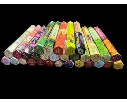 HEM Wierook Pakket - 30 Geuren x 20 Stokjes (600 stuks) + Wierookhouder