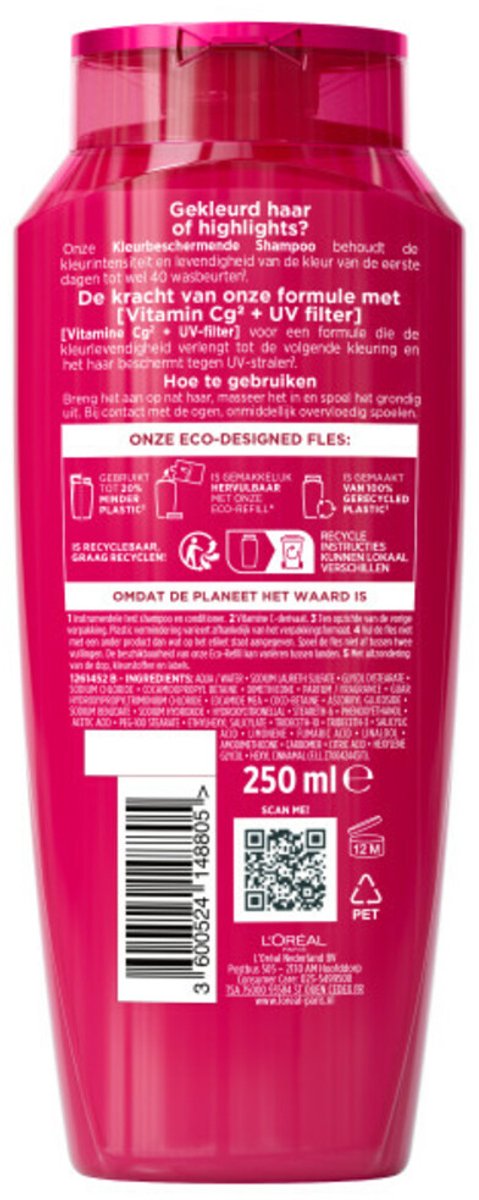 L'Oréal Paris Elvive Color-Vive Shampoo thumbnail 3