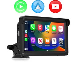 Nexino® Carplay Scherm - Apple Carplay & Android Auto (Draadloos) - Navigatiesysteem - Touchscreen - Universeel - Bluetooth - Auto Stereo - Mirrorlink Nexino® Carplay Scherm - Apple Carplay & Android Auto (Draadloos) - Navigatiesysteem - Touchscreen - Universeel - Bluetooth - Auto Stereo - Mirrorlink