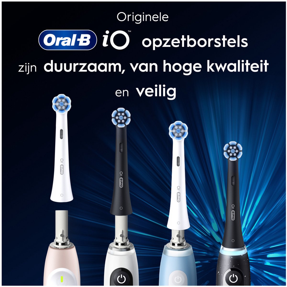 Oral-B iO Gentle Care Opzetborstels thumbnail 2