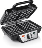 Tristar WF-2195 - Wafelijzer 1000W - 2 wafels - Anti aanbaklaag - PFAS-vrij