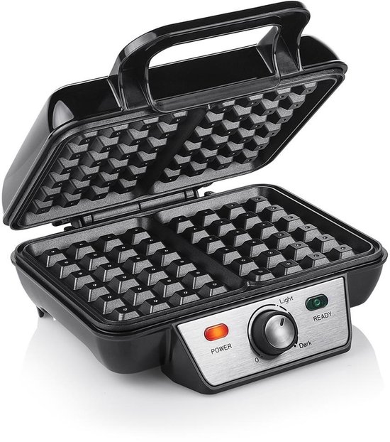 Tristar WF-2195 - Wafelijzer 1000W - 2 wafels - Anti aanbaklaag - PFAS-vrij