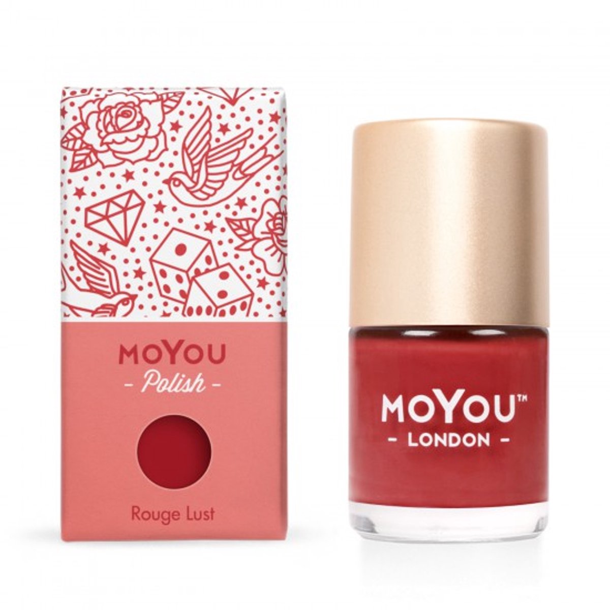 Stamping Polish MoYou Londen - Rouge Lust 9ml
