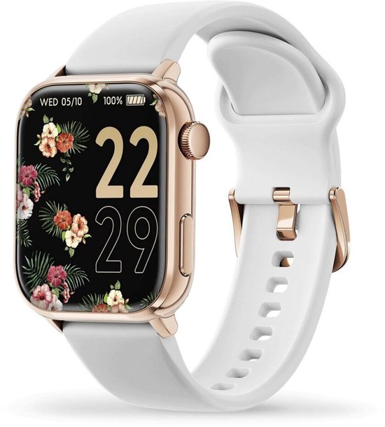 Montre Ice Watch Ice Smart 2.0 - Or Gold 022537 - Siliconen - Wit - Ø 40 mm