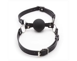Dubbele Mondgag - 2 Personen - Siliconen - Gag - 4 CM - BDSM - Mond
