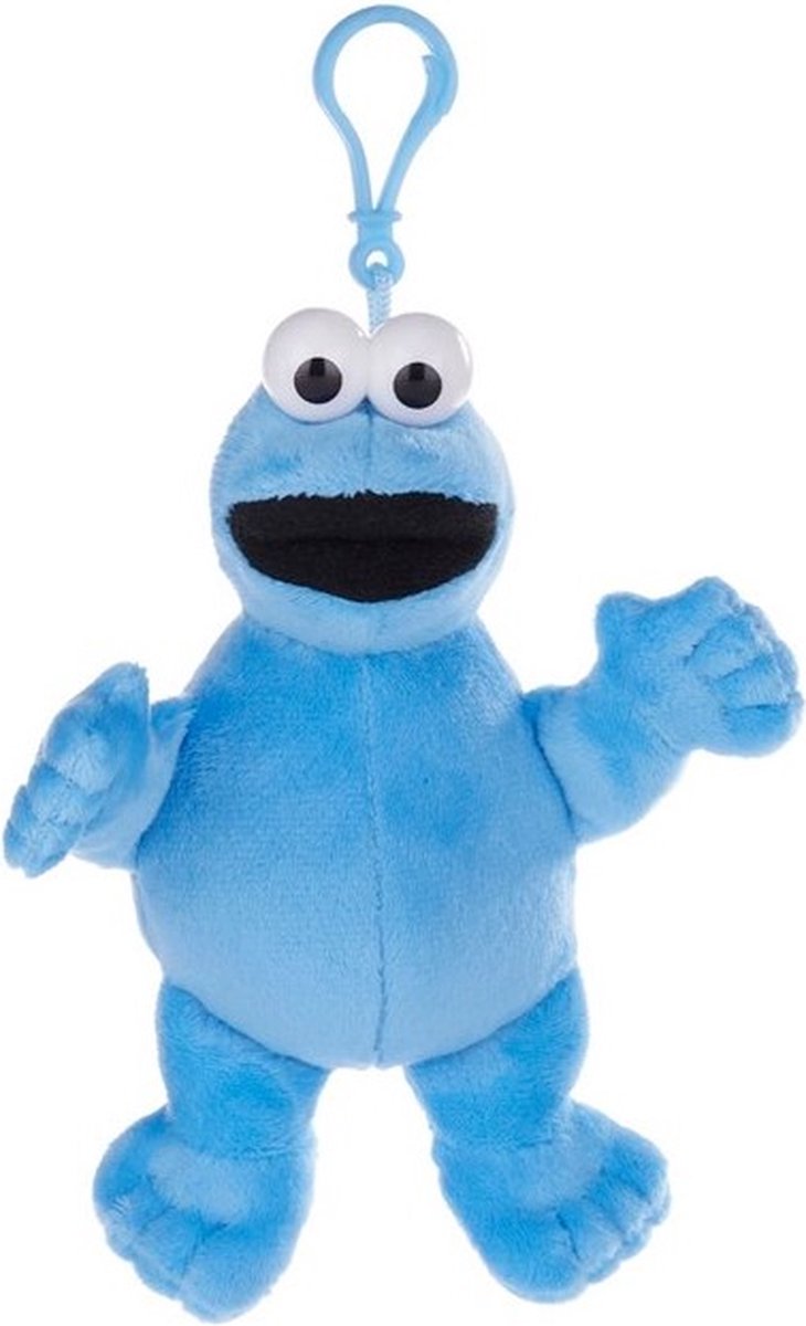 Sesamstraat - Pluche Bagclip - Sesame Street - Kuffel