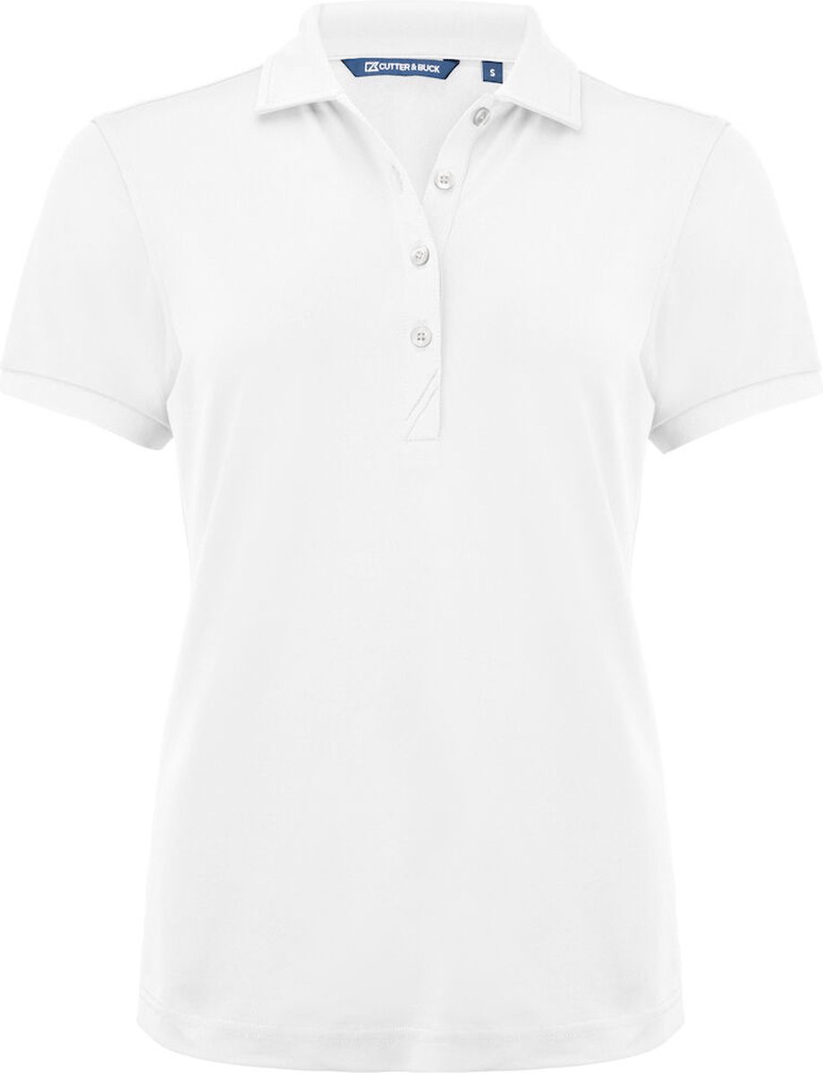 Cutter & Buck Virtue Eco Polo Solid Dames 354435 - Wit - 38/M