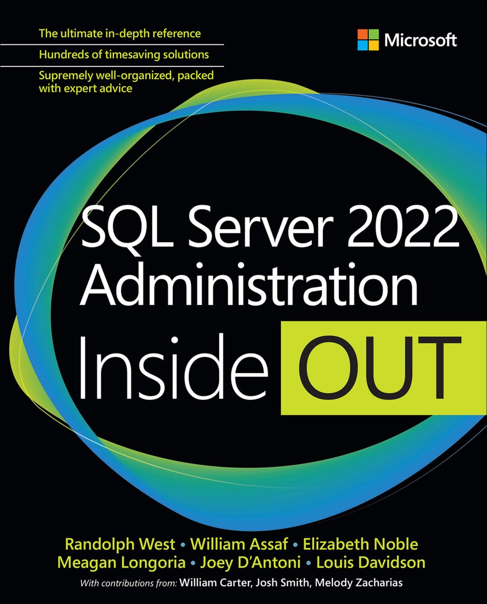 Omslag van Inside Out- SQL Server 2022 Administration Inside Out