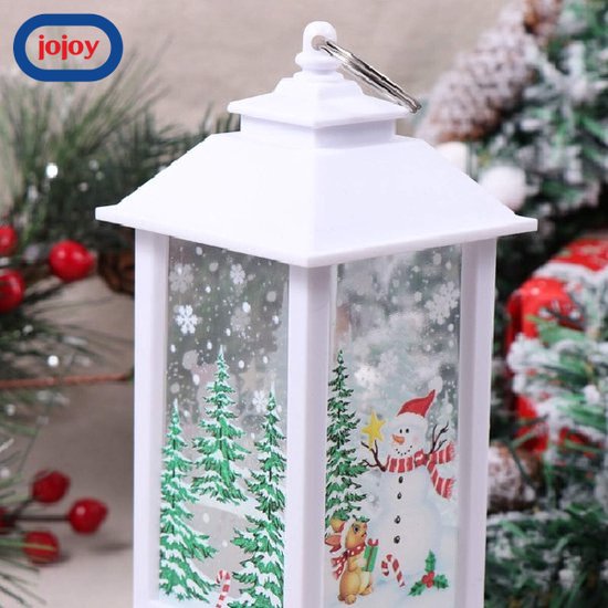 Jojoy - Lanterne de Noël avec Siècle des Lumières - Lanterne d'intérieur - Décoration de Noël - Décorations de Noël - Éclairage de Noël - GLOWMAS
