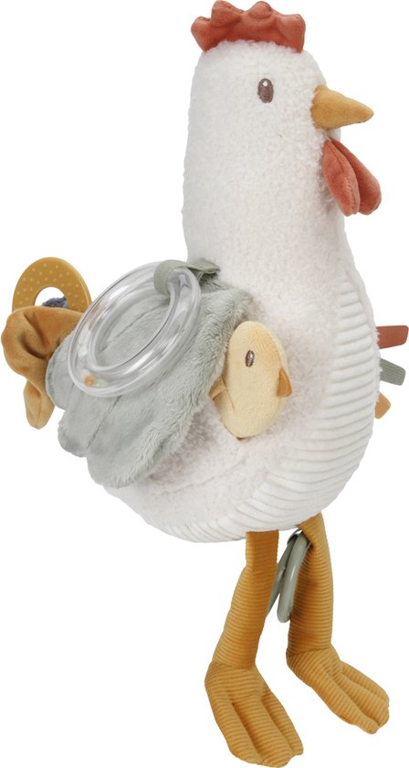 Little Dutch Activiteitenknuffel Kip - cadeau kind 1 jaar