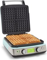 Bol.com Wafelijzer Blue Haze (incl. 2 sets wafelplaten) aanbieding