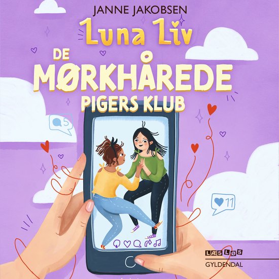 Luna Liv. De mørkhårede pigers klub - cover