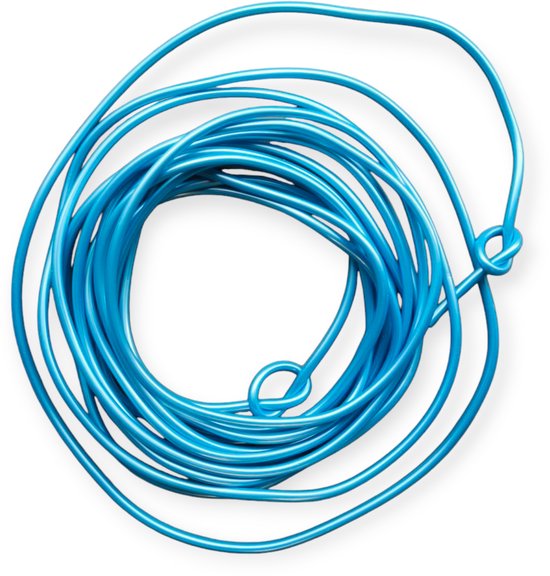 10m Springtouw Kinderen - Lang Springtouw 10 meter - Blauw