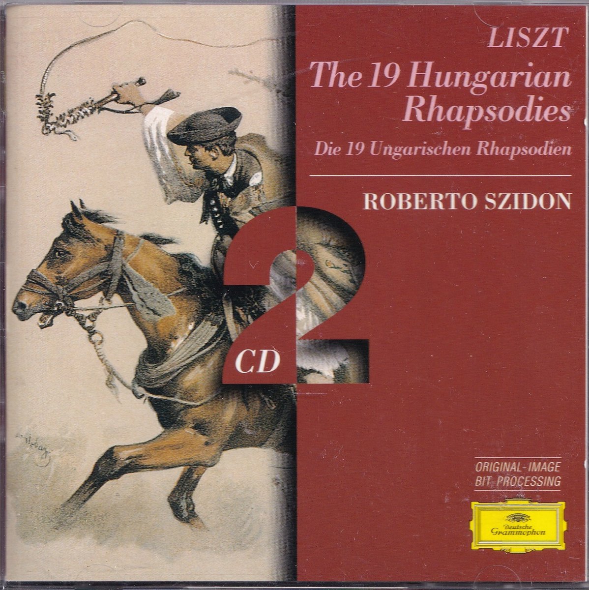 2CD The 19 Hungarian Rhapsodies - Franz Liszt - Roberto Szidon (piano)