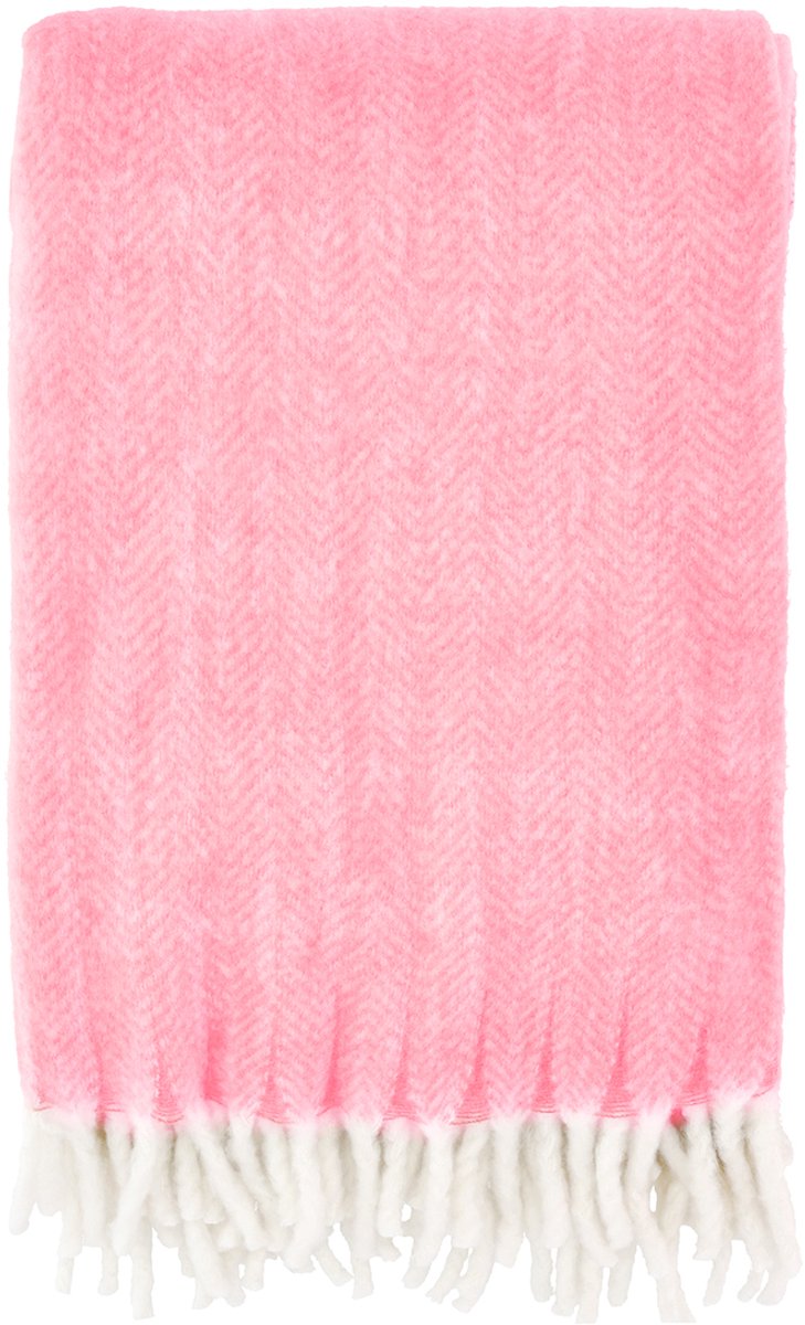 Södahl Brushed Plaid 150 x 200 cm Pink