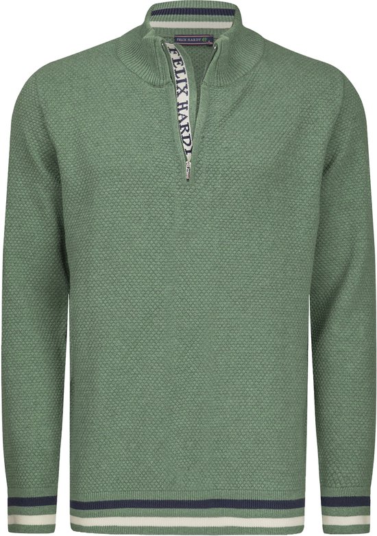 Feraud Heren Trui met Ronde Hals Bordeauxrood