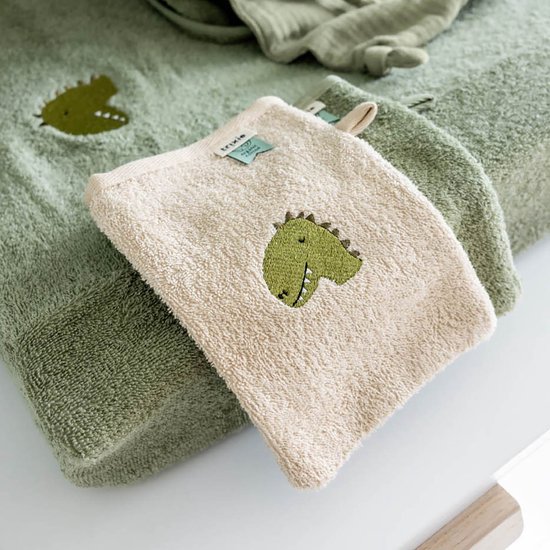 Trixie Washandje 2-Pack - Dino van Trixie — afbeelding 2