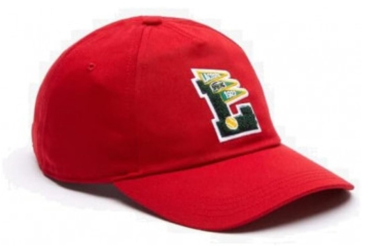 Lacoste cap - Pennants - Deep Red