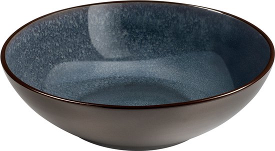 Médard de Noblat - Feeling Indigo - Salade en pastabord 18 cm - 6 delig
