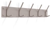 Spinder Design kapstok Fusion 5 - Silky Taupe - 5 haken - Staal