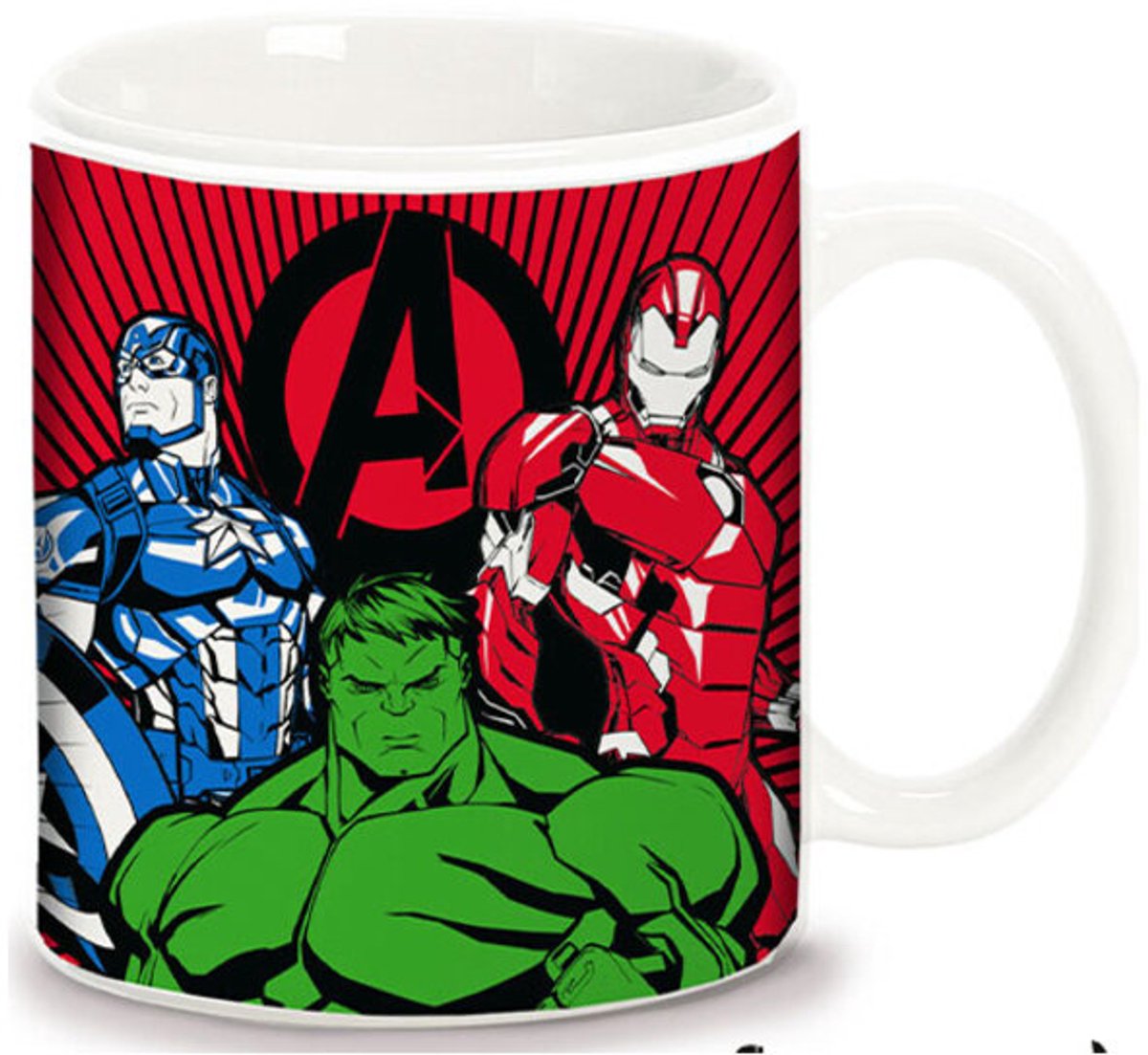 Marvel Avengers Mok, Heroes - 325 ml - Keramiek