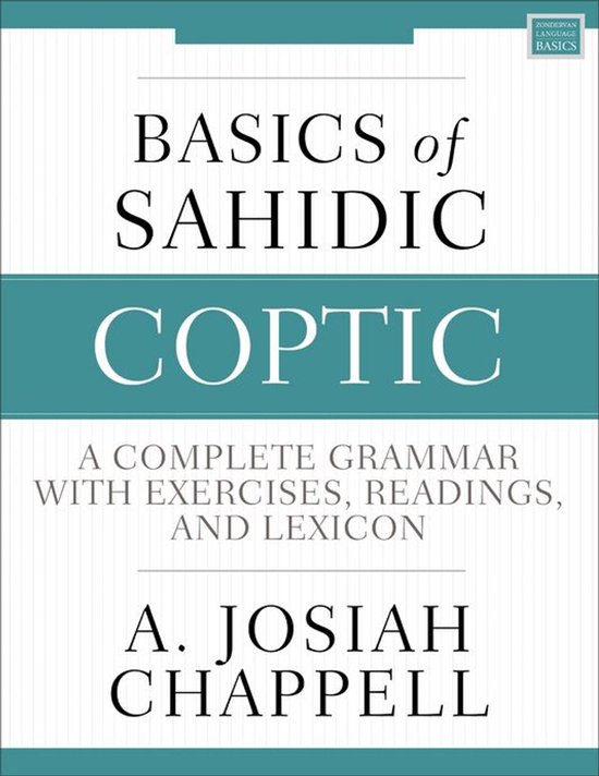 Zondervan Language Basics Series - Basics of Sahidic Coptic - cover