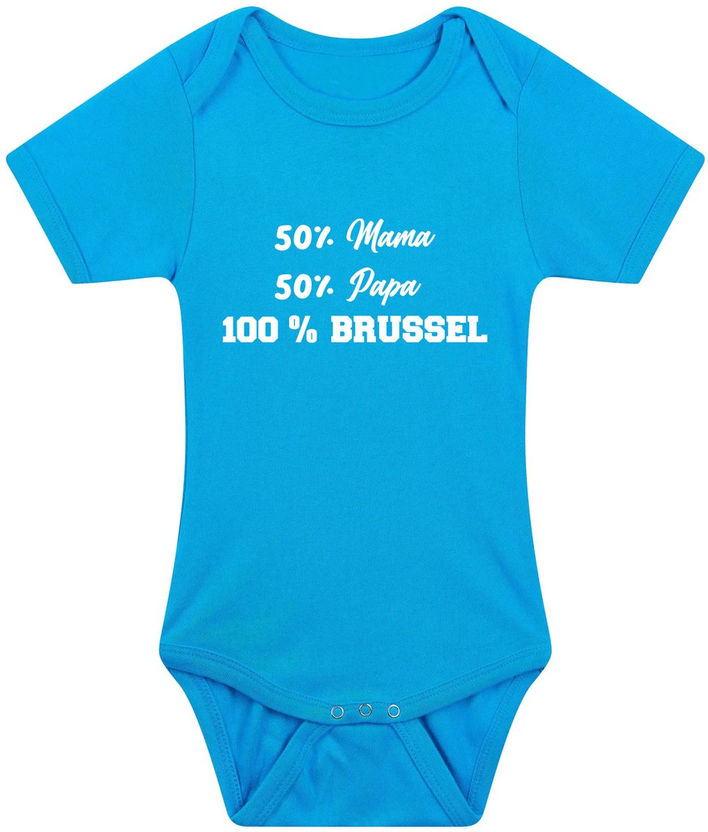 Baby Romper Brussel Grappig Kraamcadeau Geboorte Jongen