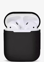 siliconen hoesje Airpod case - beschermhoesje voor je Airpods - Zwart