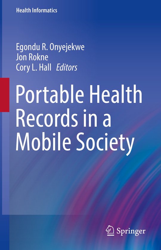 Portable Health Records in a Mobile Society - cover
