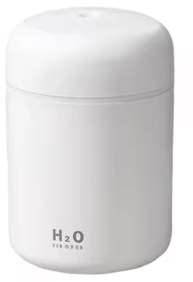 Goedkoopste Aroma diffuser 300ML - Aromatherapie - Geur Verdamper - Luchtbevochtiger met Sfeer en nachtlampje - Vernevelaar - Humidifier - Etherische Olie - Wit