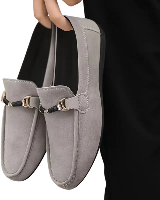 Hitman Sagar Shoes Heren Heren Loafers Heren Instappers Echt Leer Bruin
