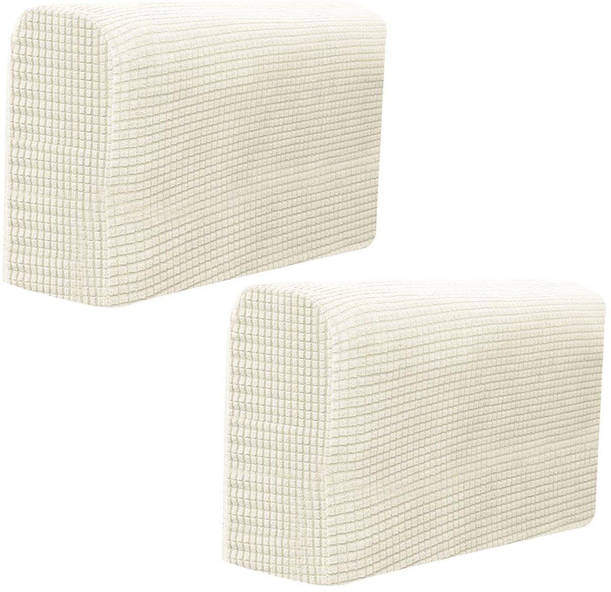 My Ninki ® Stijlvolle, Rekbare Polar-Fleece Armleuningbeschermers voor Stoelen en Banken, in Diverse Kleuren