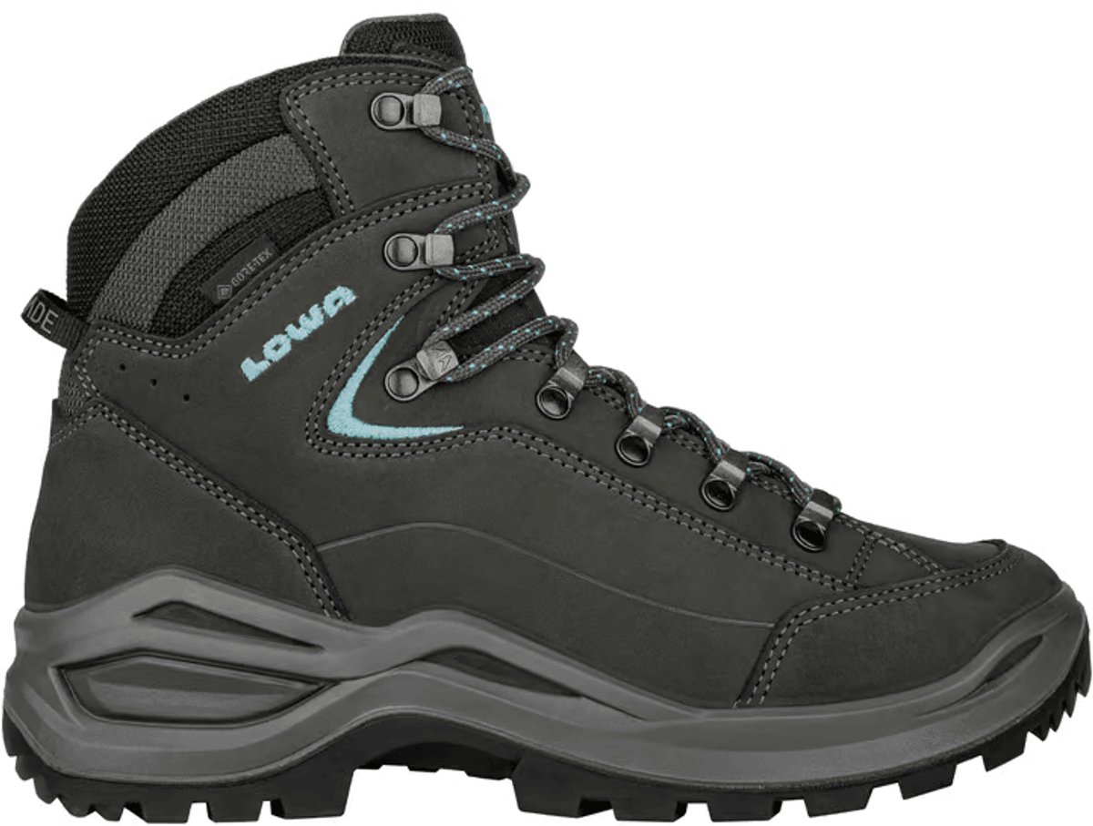 Lowa Renegade Evo GTX Mid Wide Wandelschoen Dames Zwart