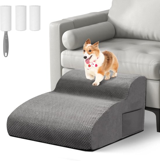 Otauoaea Hondentrap voor kleine honden, 2 treden, antislip