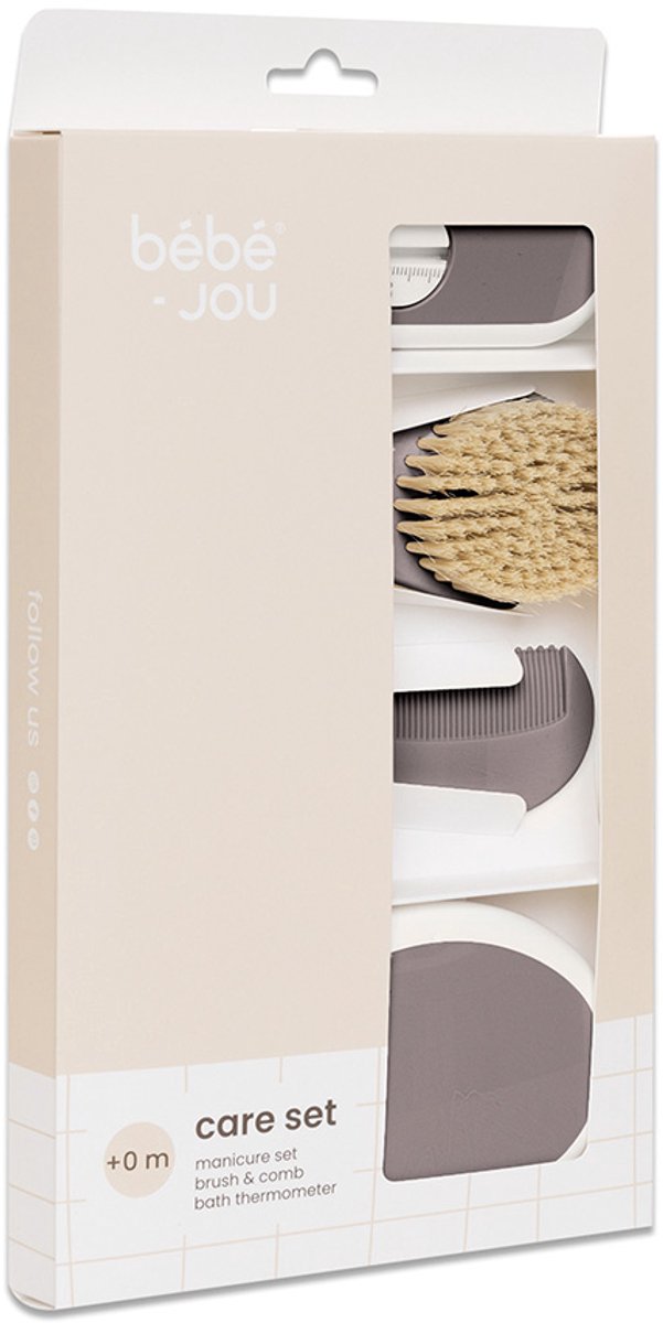 Bébé-jou Babygeschenkset Chalk Brown van Bebe Jou — afbeelding 5