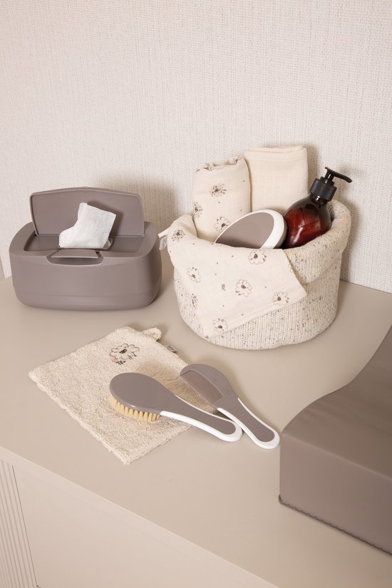 Bébé-jou Easy Wipe Box Chalk Brown — afbeelding 3