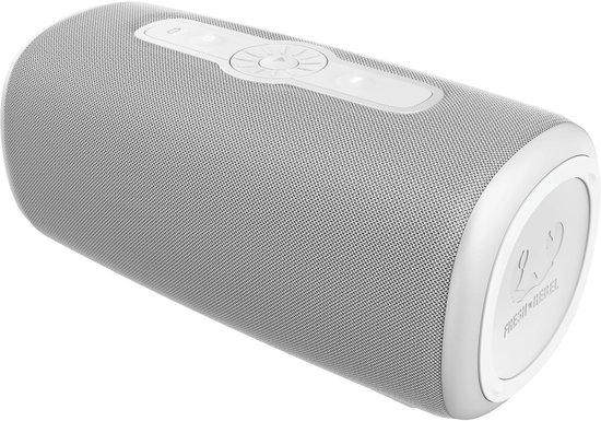 Waterdichte Bluetooth speaker Fresh ’n Rebel Bold L3, 40W stereo, IP67, 25 uur speeltijd, draadloos, ice grey