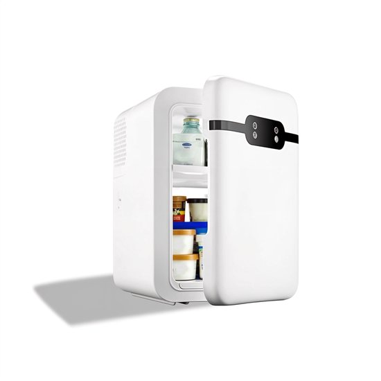 SEZGoods Mini Vriezer/Koelkast – 17L/9L – Energielabel D - Compacte Koelvriescombinatie met LED-display – Stil & Energiezuinig