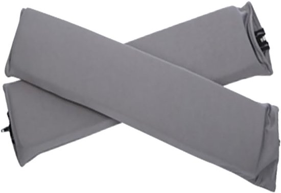 Guttox Armkussens voor bureaustoel, 2 stuks, ergonomische dikke stoelarmleuningkussens, elleboogkussen met traagschuim, armleuninghoezen voor gamingstoel