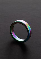 Rainbow Flat C-Ring (8x45mm) - Cock Rings -