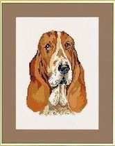 Eva Rosenstand borduurpakket Basset hond 14 118