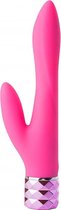 Victoria - Pink - Silicone Vibrators -