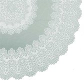 Unique Living - (Tuin)Tafelkleed - Amira Vinyl - Rond 152 cm - Neo Mint