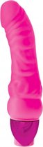 Mr. Right Vibrator - Pink - Silicone Vibrators - Classic Vibrators