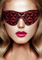 Luxury Eye Mask - Burgundy - Bondage Toys - Masks